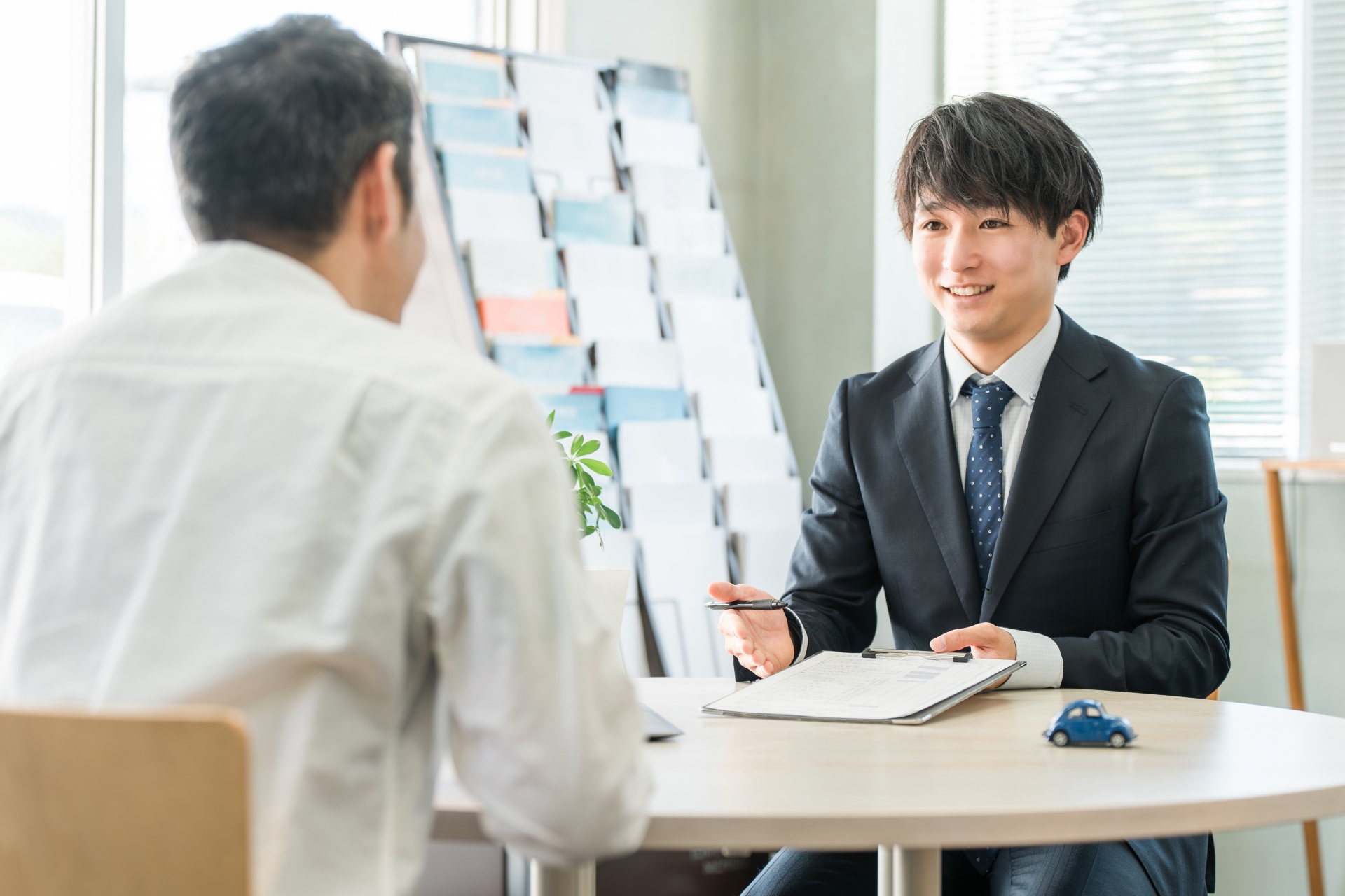手続きは簡単でスムーズに