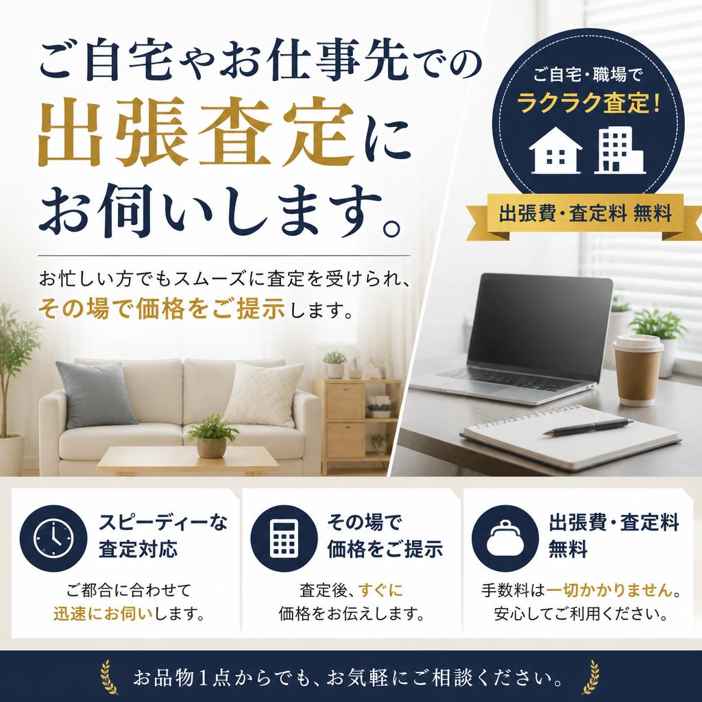出張査定の柔軟な対応