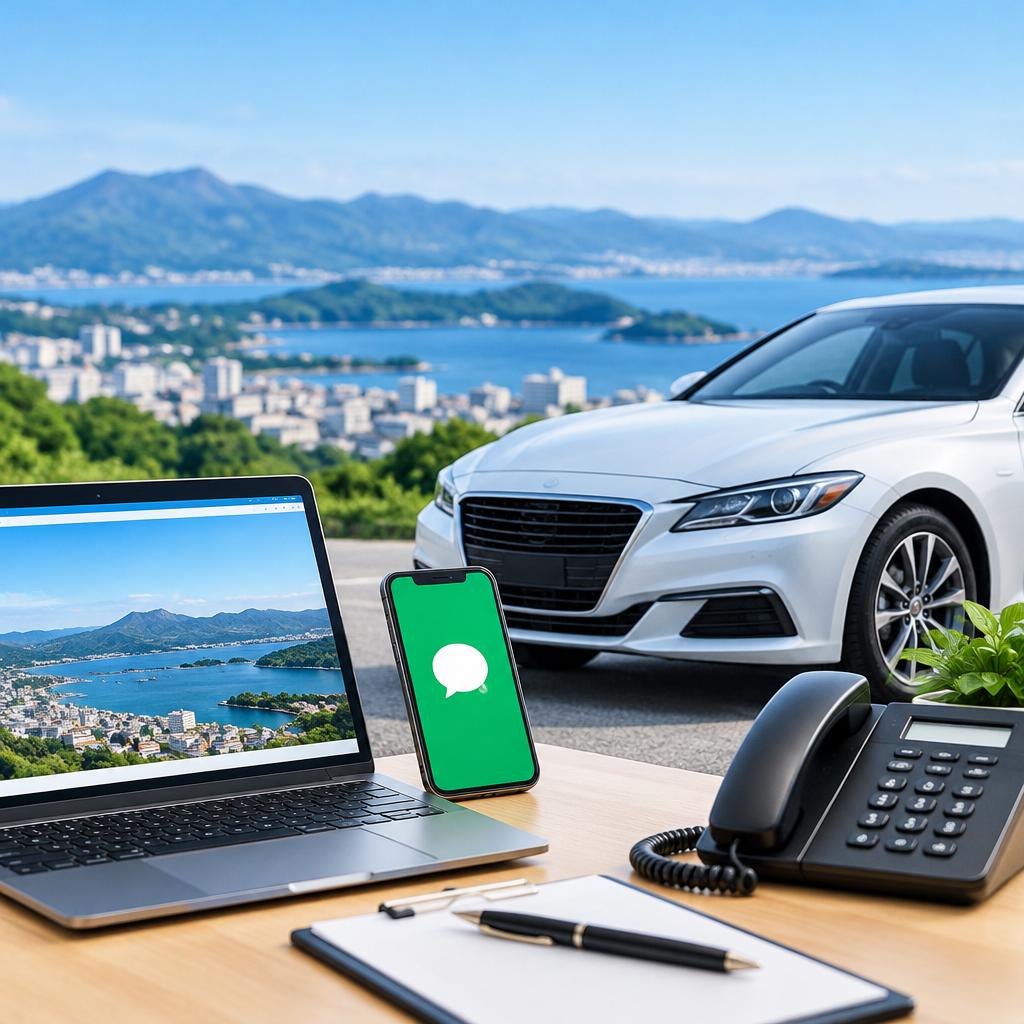 大村の軽自動車査定、まずは電話・LINEで気軽に相談